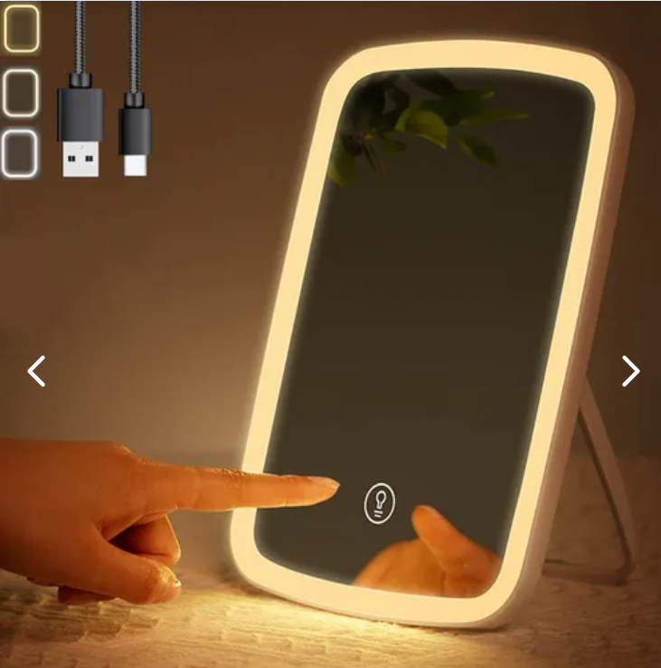 Espejo Rectangular con luz LED